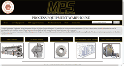 Desktop Screenshot of processequipmentwarehouse.com