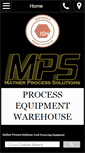 Mobile Screenshot of processequipmentwarehouse.com